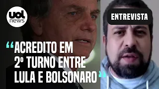 Boulos: 'Bolsonaro governou como líder de gangue, e acredito que chega ao 2º turno com Lula'
