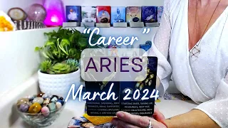 ARIES "CAREER" March 2024: Return On Investment ~ Working With This Universal Law Brings Abundance!