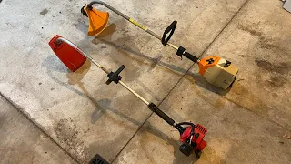 Cleaning up two weed-wackers,Toro TC-1000 and Stihl FS-36