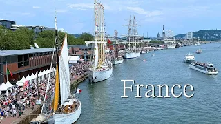 Day trip from Paris 🇫🇷 Rouen's magnificent sailing festival "Armada" experience