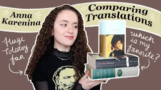 Reading & Comparing 3 "Anna Karenina" Translations + picking my favorite!