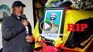 Gen. Elly Tumwine's Former Body Guard Pays Tribute to Him at the Vigil