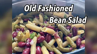 Old Fashioned Bean Salad - Bean Salad Recipe - Twisted Mikes