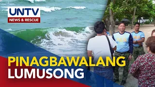 Mga mangingisda at turista sa Ilocos Norte, pinagbawalang lumusong sa dagat dahil kay ‘Betty’