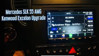 Mercedes SLK55 AMG Kenwood eXcelon DMX907S Stereo Upgrade