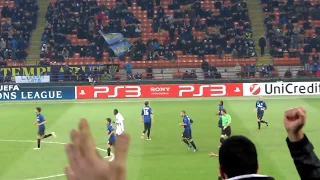 Inter vs CSKA Mosca 1 2 Gol Cambiasso