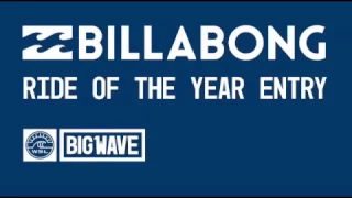 Conor Mcguire 2017 WSL Billabong Ride of the year competition Mullaghmore Ireland.