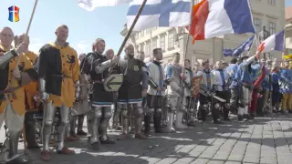 Official opening ceremony. "Battle of the Nations" - 2015. Prague, Czech Republic