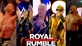 MENS ROYAL RUMBLE 2023 ENTRANCES!!!!