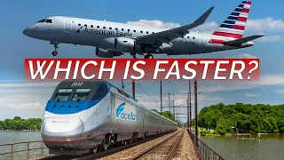 Train vs. Plane RACE Between DC and NYC