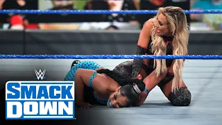 Sasha Banks & Bianca Belair vs. Bayley & Carmella: SmackDown, Jan. 1, 2021