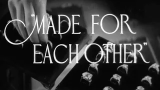 MADE FOR EACH OTHER (1939) Carole Lombard  & James Stewart | Comedy, Drama, Romance | B&W