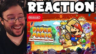 Gor's "Paper Mario: The Thousand-Year Door (Remake)" Overview Trailer REACTION