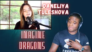 Daneliya Tuleshova  Imagine Dragons - (Radioactive Cover ) Reaction