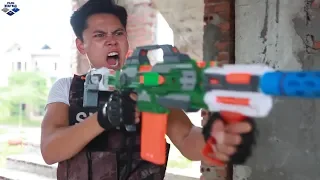 Nerf Guns War : Couple S.W.A.T Of SEAL TEAM Special Attack Super Boss XX Criminal Dangerous