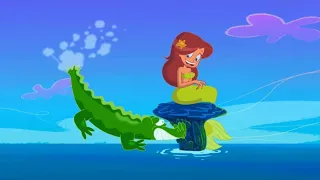 ZIG e SHARKO 🐊 Cuidado com os crocodilos 🐊 Português Brasil |  Cartoon for Kids