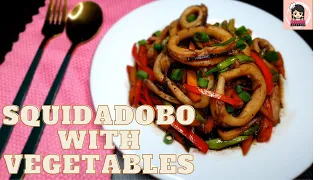 Squid Adobo Stir Fry with Vegetables: A Quick and Easy Recipe for Busy Days