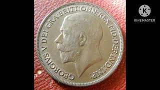 Great Britain King George V 1920 Penny