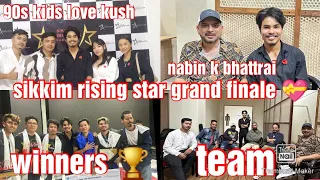 sikkim rising star grand finale || organised by Dinesh rai || nabin k bhattrai live performance🥰 ❤️