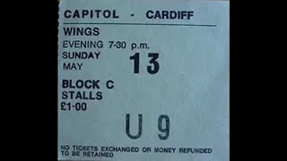 Wings - Capitol Theatre, Cardiff - 13th May 1973