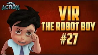 Vir: The Robot Boy | Hindi Cartoon Compilation For Kids | Compilation 27 | WowKidz Action