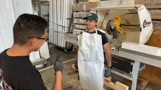 REUSABLE APRON - PACKAGING DEPT