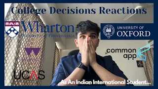 Not Just Any College Decisions Reaction Video. (2024)
