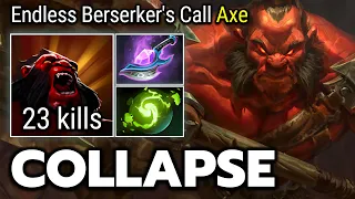 COLLAPSE [Axe] EZ Counter PA Physical Damage 23 Kills MVP Offlane 7.34c Dota 2 (Fullmatch)