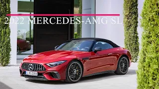 New 2022 Mercedes AMG SL - FIRST LOOK, details