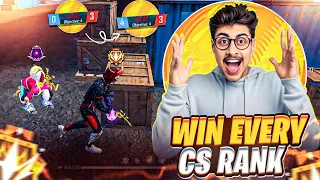 How To Win Every CS-RANK in Free Fire 🥷🔥 || Free Fire Pro Tips And Tricks || CS Rank Tips And Tricks