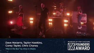 Dave Navarro, Chris Chaney, Taylor Hawkins, Corey Taylor - "Man in the Box" | MoPOP Founders Award