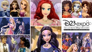 D23 Expo Disney Store quick Merchandise video (Little Mermaid and Designer dolls)