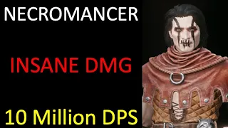 Diablo Immortal - How to deal 10m DPS as solo necromancer (detailed build guide and stat breakdown)