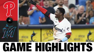Phillies vs. Marlins Game Highlights (4/14/22) | MLB Highlights