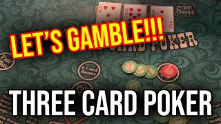 LIVE 3 CARD POKER!!! August 4th 2022
