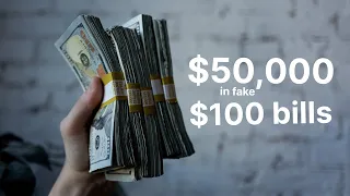 You can buy fake money on the Internet