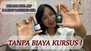 Belajar Nail art untuk pemula || tips Nail gel tidak cepat terkelupas