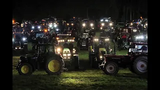 Bauern, Traktoren und die "Höhner" in Lohmar.