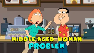 LOIS helps QUAGMIRE date MIDDLE-AGED woman