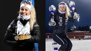 Tiril Eckhoff's RECORD-BREAKING 2020/21 season - 13 Victories (All shootings, finishes and podiums)