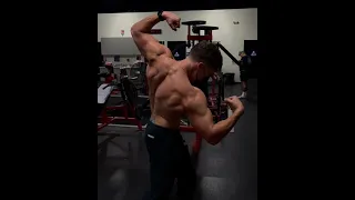 Joseph Baena doing some arnold moves