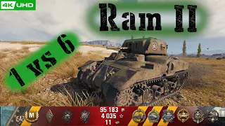 World of Tanks Ram II Replay - 9 Kills 3.3K DMG(Patch 1.6.0)