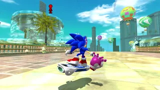 Sonic Free Riders Xenia Playthrough Part 1 (Team Heroes)