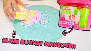 SLIME BUCKET MAKEOVER ON STORE BOUGHT SLIMES Slimeatory #520