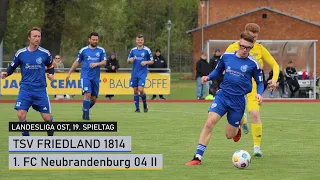 TSV Friedland 1814 : 1. FC Neubrandenburg 04 II (20.04.2024)