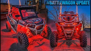 Chill Winter SXS Trail Ride + Battle Wagon Update: New RZR Transmission + Other UTV Goodies!