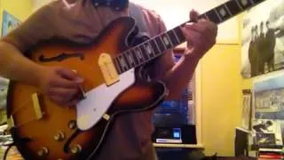 The Beatles Day Tripper lead guitar cover