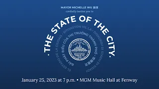 STATE OF THE CITY ADDRESS - January 25, 2023