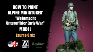 🇺🇸🇬🇧How to paint with Ref 70.246 Wehrmacht Unteroffizier Early War SET