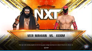 WWE 2K23 Gameplay Veer mahaan vs Axiom